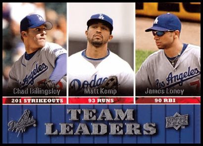 457 James Loney Chad Billingsley Matt Kemp